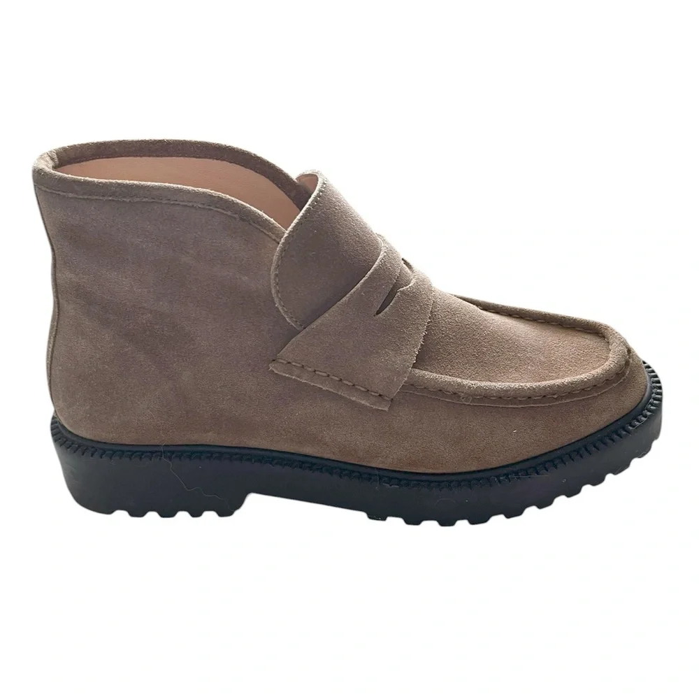 J. CREW Lug Sole Loafer‎ Boots